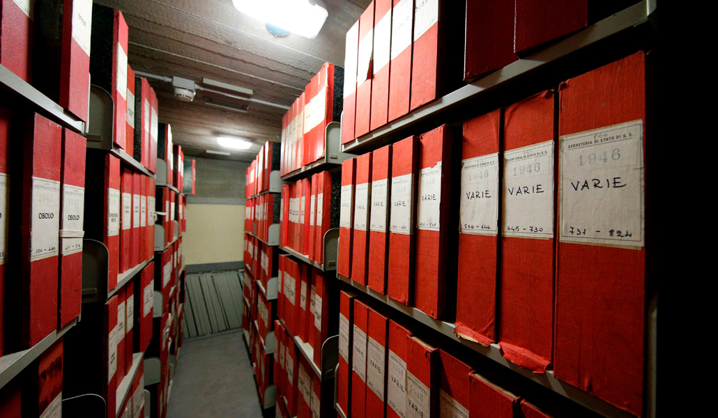 Documentos del pontificado de Pío XII en el Archivo Histórico Vaticano