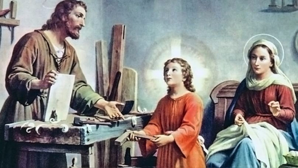 Jesús creció junto a María y José antes de dedicarse a predicar